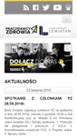 Mobile Screenshot of pracodawcyzdrowia.pl